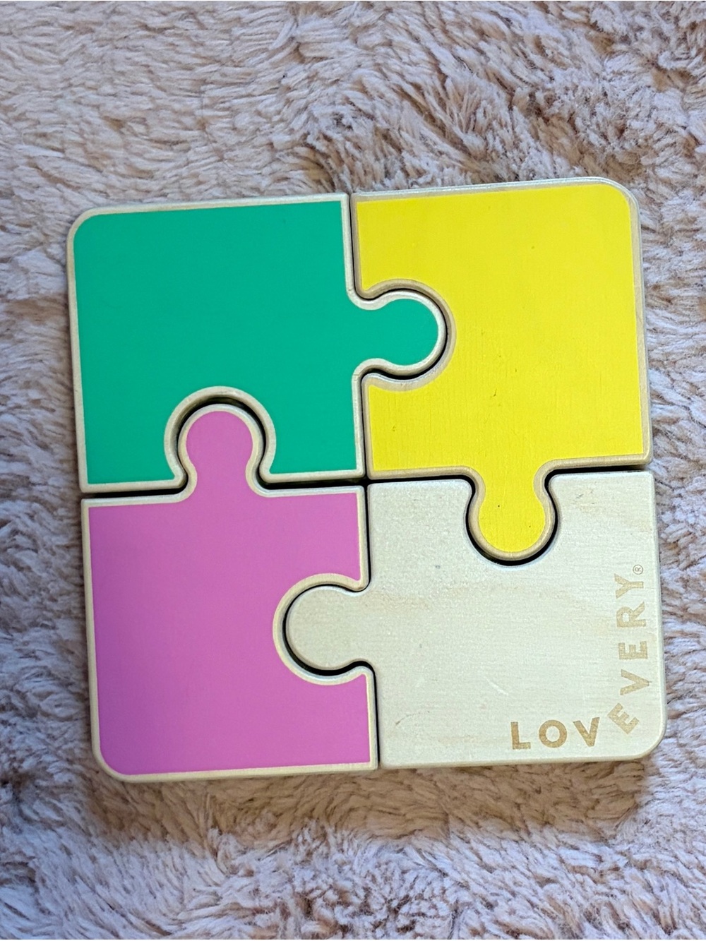 Lovevery 4 Piece Chunky Puzzle